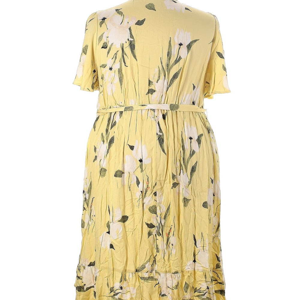 Rachel Roy V-Neck Floral Dress 4x